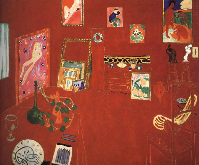 Red studio, Henri Matisse